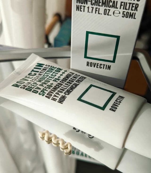 Rovectin Skin Essentials Deep Moisture UV Protector SPF50+ PA++++ review photo by Renterese