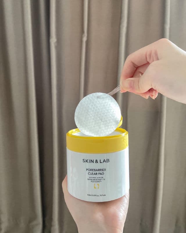 SKIN&LAB Porebarrier Clear Pad review photo by KendraChin