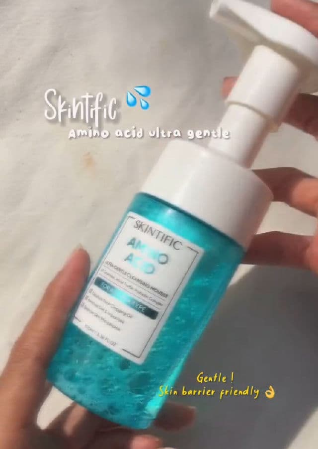 Skintific Amino Acid Ultra Gentle Cleansing Mousse review photo by bilabila