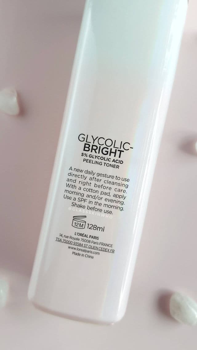L'Oreal Paris Glycolic-Bright 5% Glycolic Acid Peeling Toner review photo by qilss