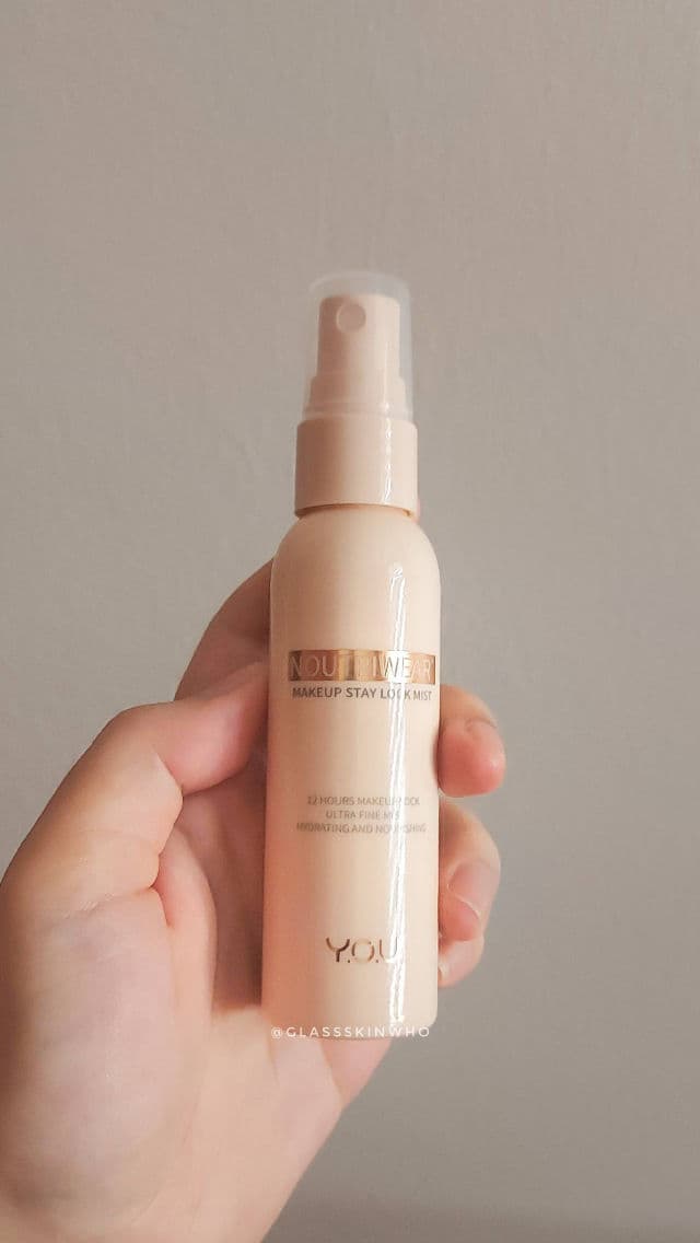 Y.O.U NoutriWear+ Makeup Stay Lock Mist review photo by qilss