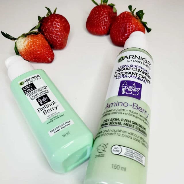 Garnier Green Labs Amino-Berry Soft Gentle Facial Cream Cleanser review photo by luiguithemom