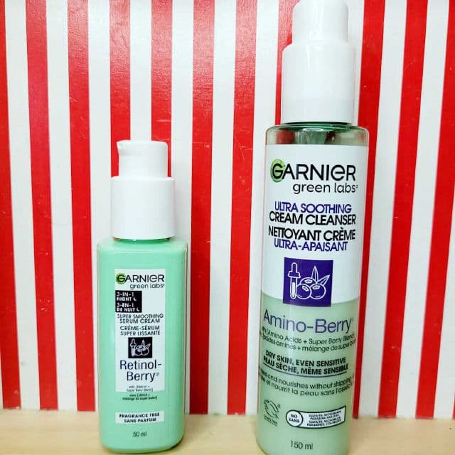 Garnier Green Labs Retinol-Berry Super Smoothing 3 in 1 Serum Cream review photo by luiguithemom