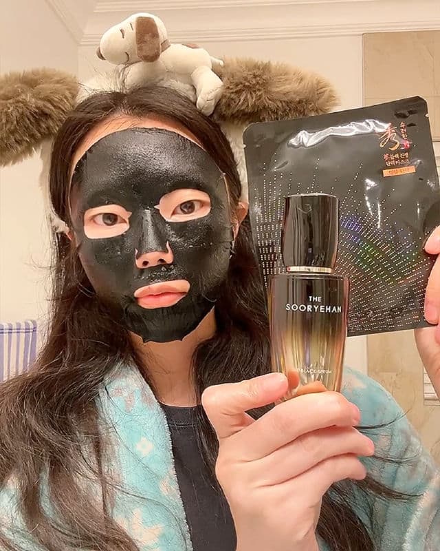Sooryehan Black Ginseng Firming Mask review photo by wendywdeng