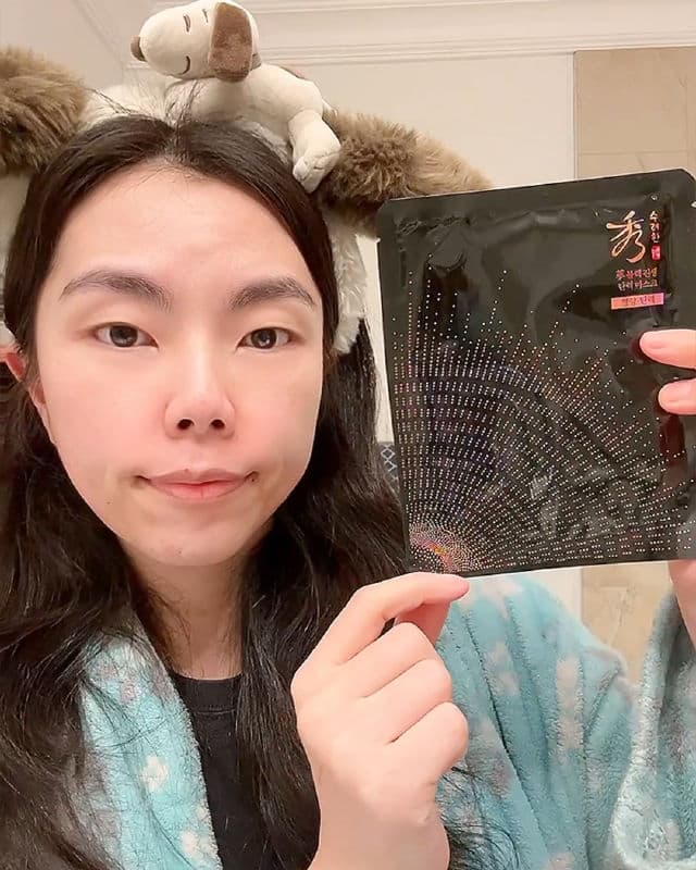 Sooryehan Black Ginseng Firming Mask review photo by wendywdeng