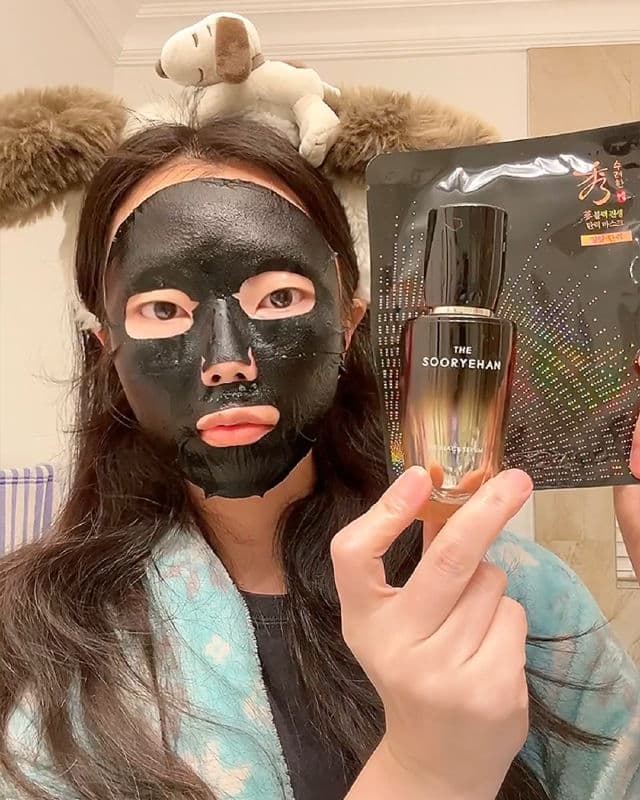 Sooryehan Black Ginseng Firming Mask review photo by wendywdeng