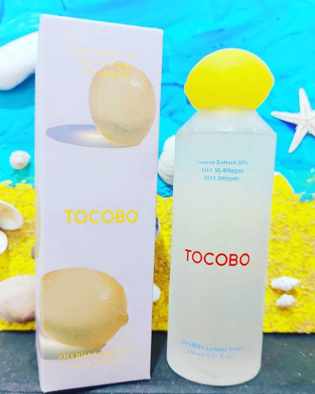 Tocobo AHA BHA Lemon Toner review photo by wendywdeng