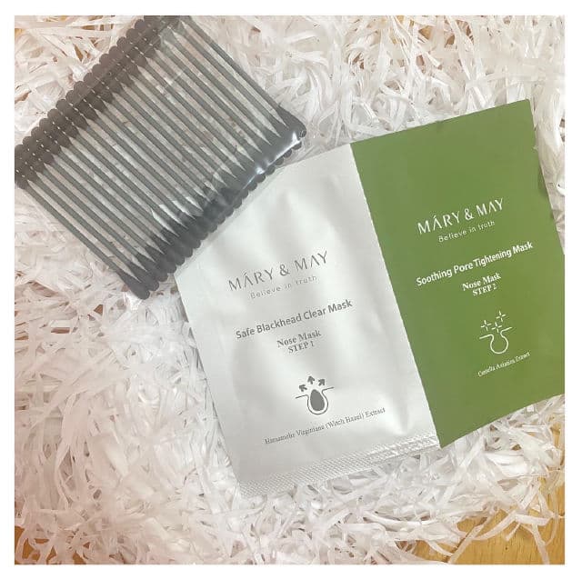 Mary&May Daily Safe Black Head Clear Nose Mask (Step 2) review photo by Sushen