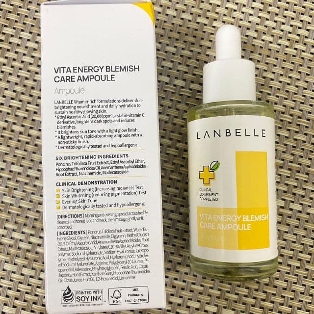 Lanbelle Vita Energy Zapti Ampoule  review photo by Sushen