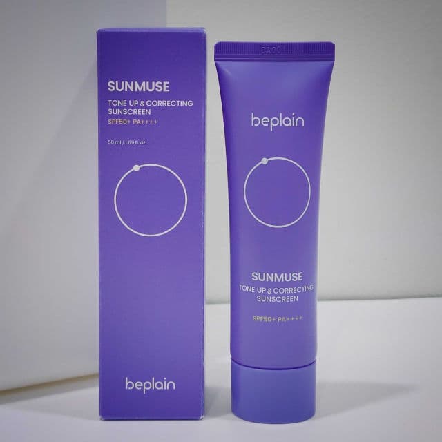 Beplain Sunmuse Tone-Up & Correcting Sunscreen SPF 50+ PA++++ review photo by danielwonderland