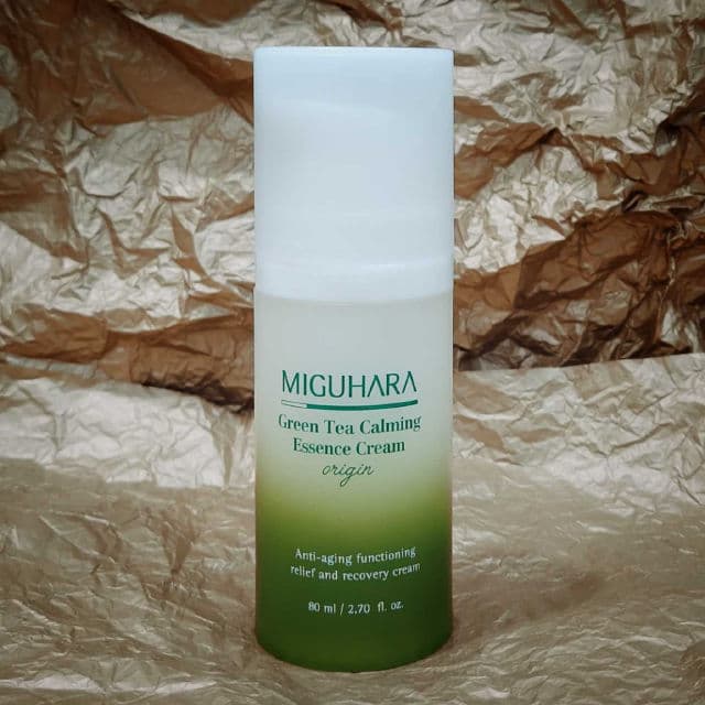 Miguhara Green Tea Calming Essence Cream - Origin review photo by danielwonderland