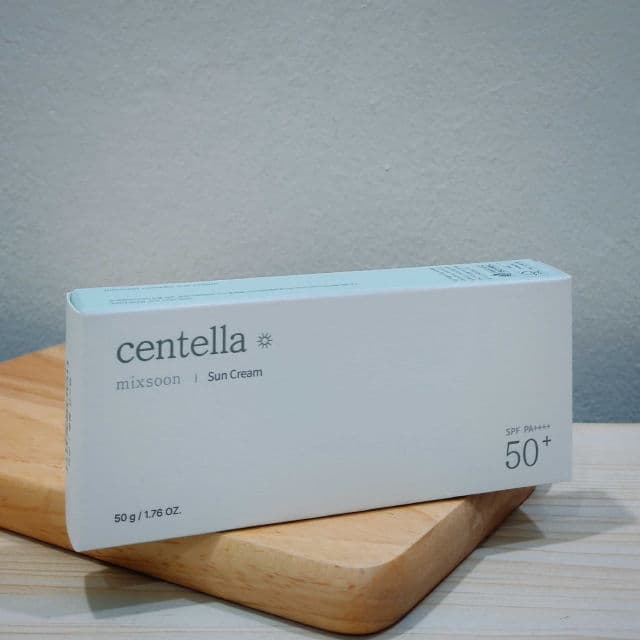 MIXSOON Centella Asiatica Sun Cream SPF 50+ PA++++  review photo by danielwonderland