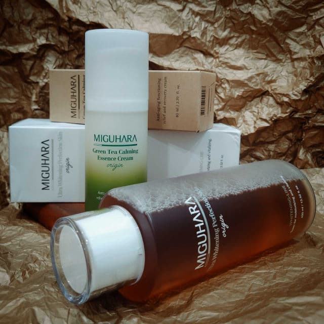 Miguhara Green Tea Calming Essence Cream - Origin review photo by danielwonderland