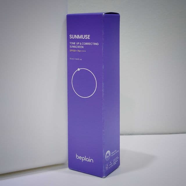 Beplain Sunmuse Tone-Up & Correcting Sunscreen SPF 50+ PA++++ review photo by danielwonderland
