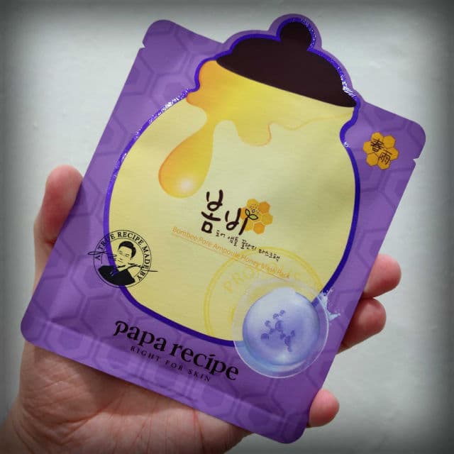 PAPA RECIPE Bombee Pore Ampoule Honey Mask Pack review photo by danielwonderland