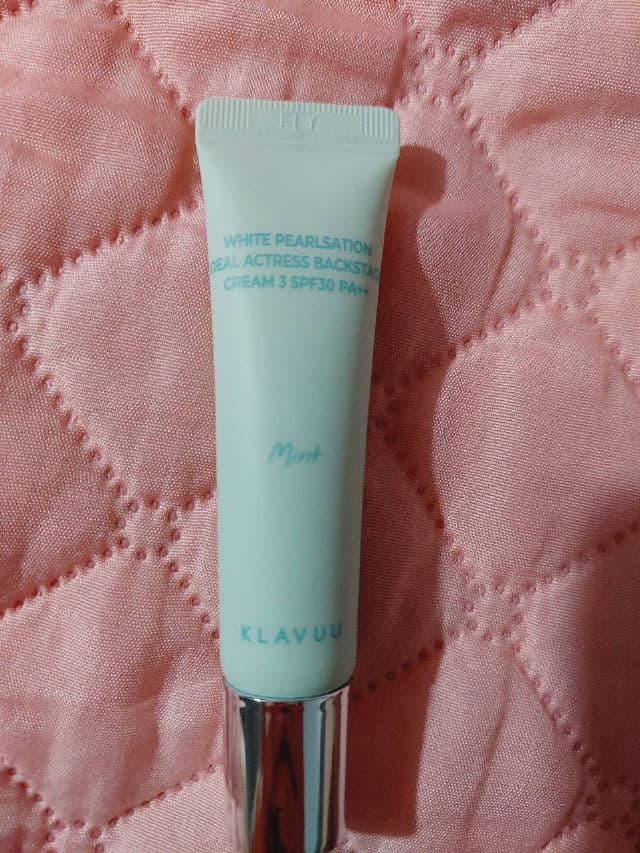 Klavuu White Pearlsation Ideal Actress Backstage Cream SPF 30 PA++ - Mint review photo by Soojin