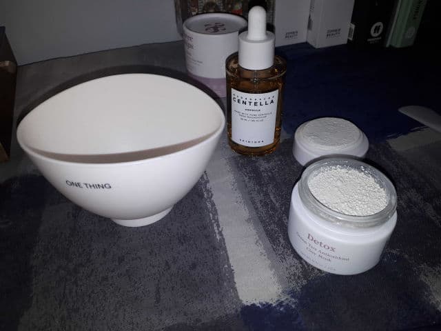 Three Ships Detox Green Tea Antioxidant Clay Mask review photo by Santinosmomma