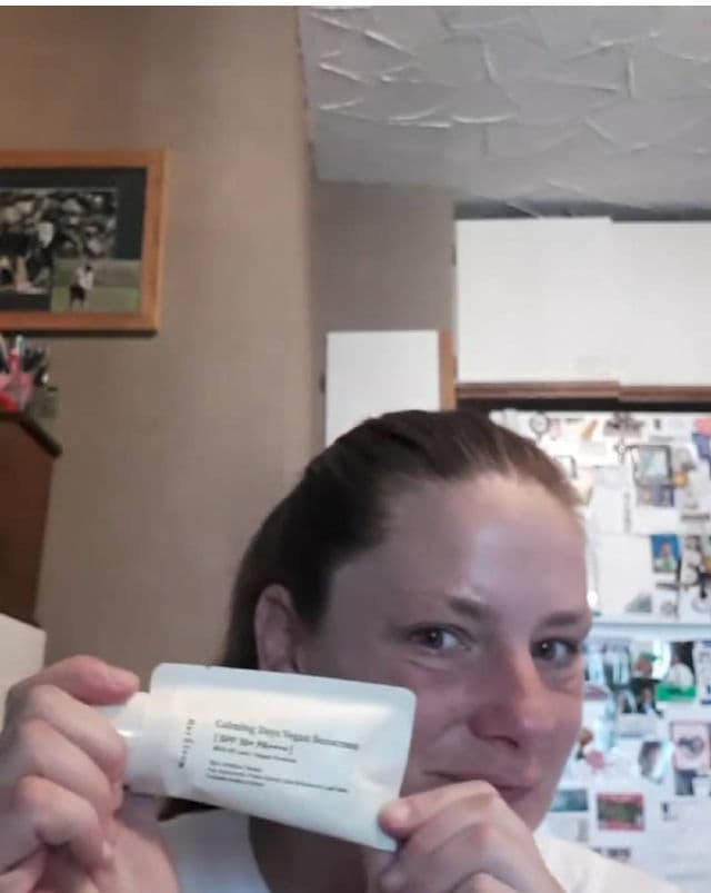 Herbloom Calming Days Vegan Sunscreen SPF 50+ PA++++ review photo by Santinosmomma