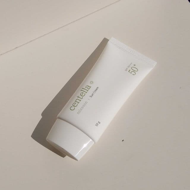 MIXSOON Centella Asiatica Sun Cream SPF 50+ PA++++  review photo by kaori