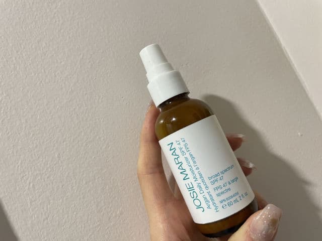 Josie Maran Cosmetics Argan Daily Moisturizer Mineral SPF 47 review photo by katev0033