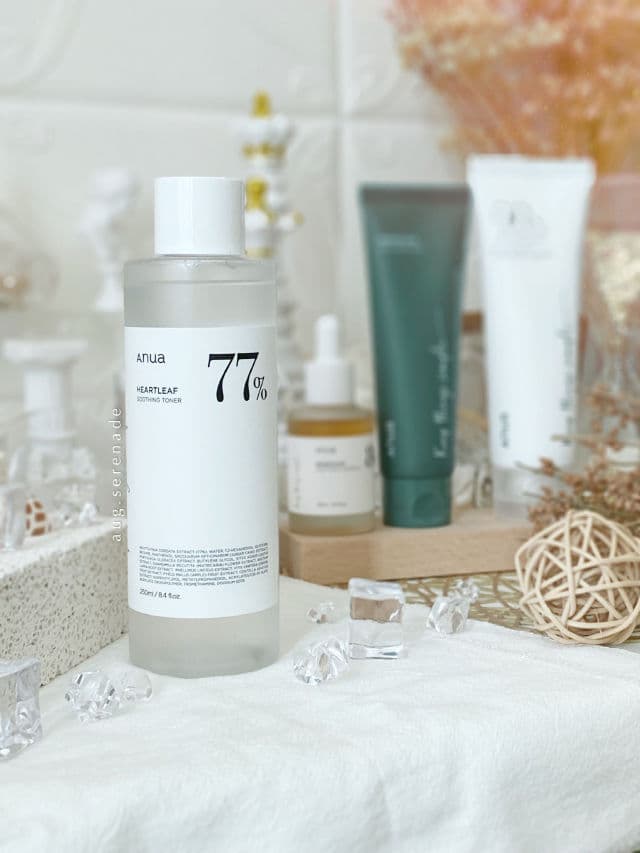 Heartleaf 77% Soothing Toner product review
