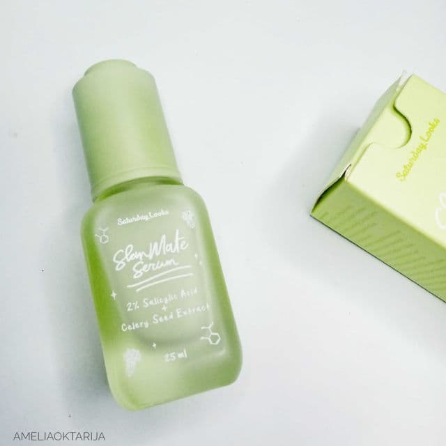 Saturday Looks Skinmate Serum 2% Salicylic Acid + Celery Seed Extract review photo by ameliaoktarija