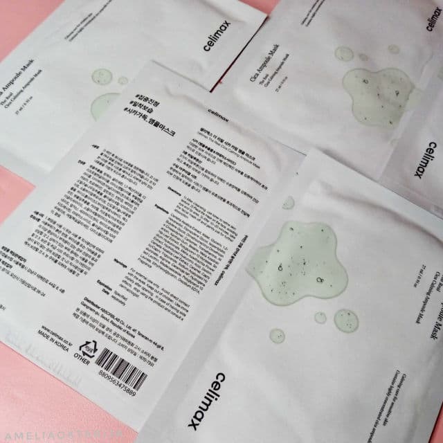 CELIMAX The Real Cica Calming Ampoule Mask review photo by ameliaoktarija