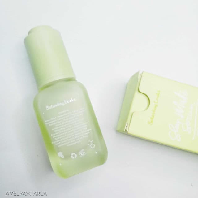 Saturday Looks Skinmate Serum 2% Salicylic Acid + Celery Seed Extract review photo by ameliaoktarija