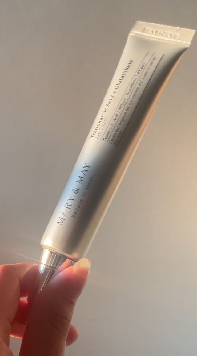 Mary&May Tranexamic Acid + Glutathione Eye Cream review photo by Cath