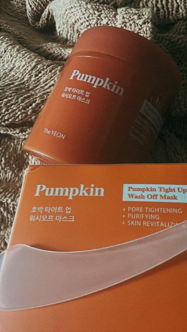 The Yeon Pumpkin Tight Up Wash Off Mask review photo by Cath