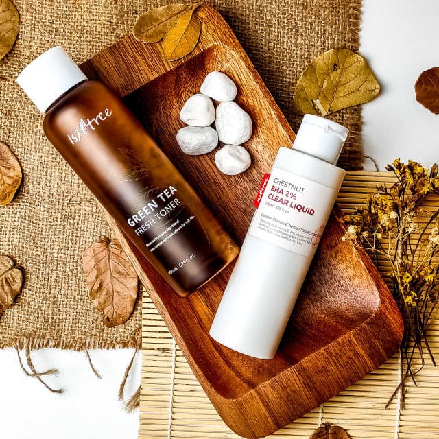 ISNTREE Chestnut BHA 2% Clear Liquid review photo by skinvenue