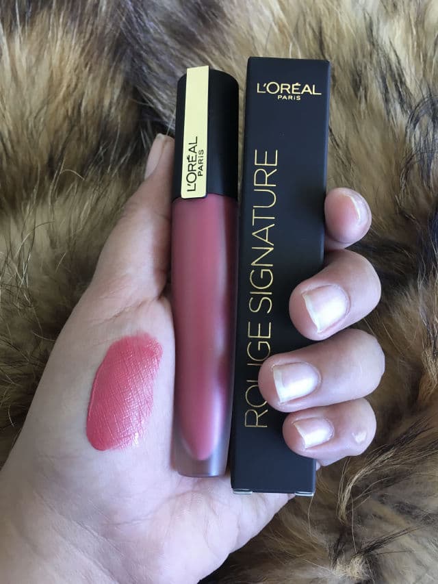 L'Oreal Paris Rouge Signature Liquid Lipstick 121 Choose review photo by farahaszar