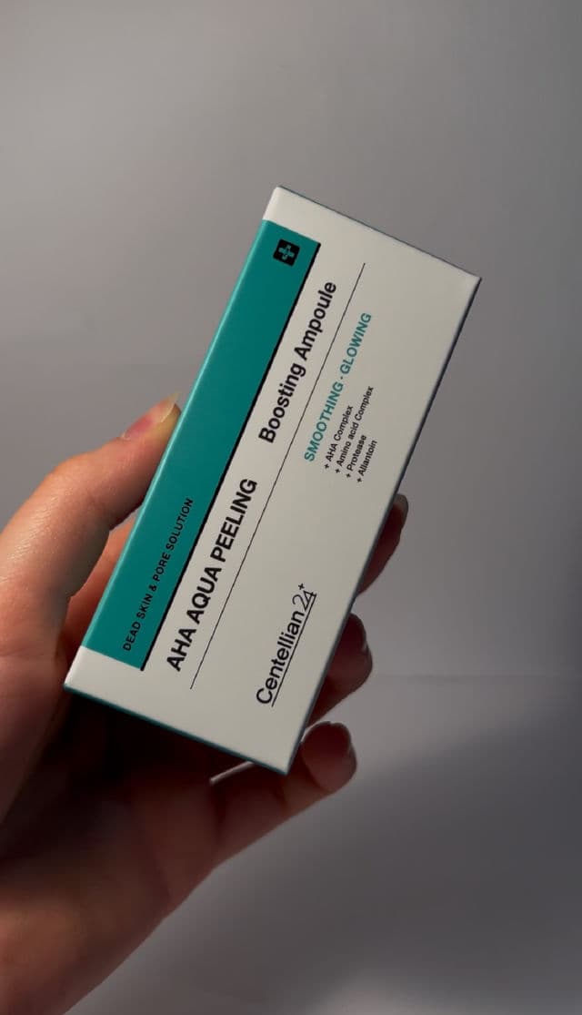 Centellian24 AHA Aqua Peeling Boosting Ampoule review photo by FindingInnerGlow