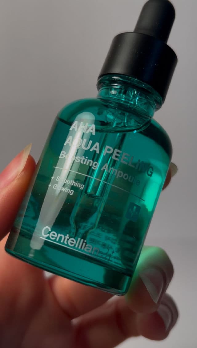 Centellian24 AHA Aqua Peeling Boosting Ampoule review photo by FindingInnerGlow