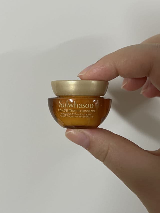 Sulwhasoo Concentrated Ginseng Renewing Cream Classic EX	 review photo by Shureek
