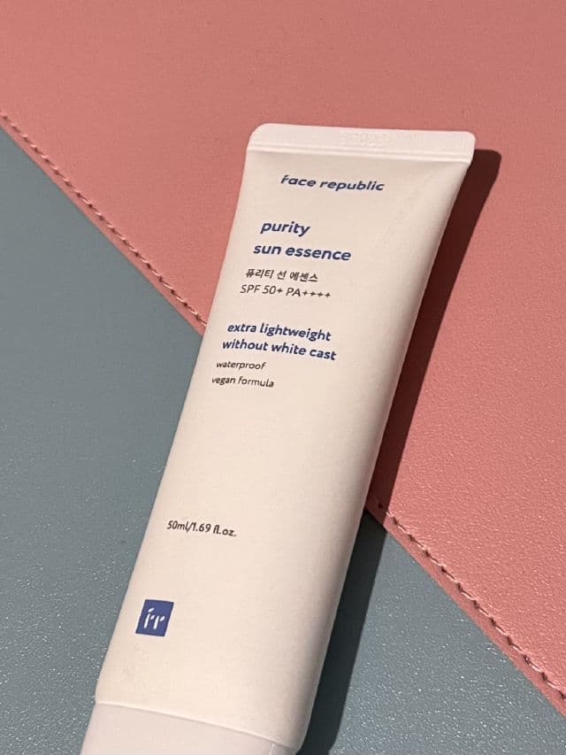 Face Republic Purity Sun Essence SPF50+ PA++++ review photo by sensicombi
