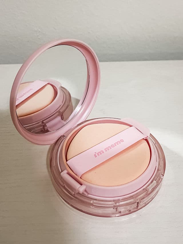 I'M MEME Wonder Velvet Lasting Cushion SPF50+ PA++++ review photo by sensicombi