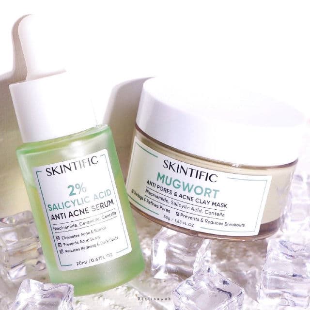 Skintific Mugwort Anti Pores & Acne Clay Mask review photo by Destinawah