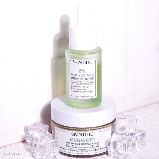 Skintific Mugwort Anti Pores & Acne Clay Mask review photo by Destinawah
