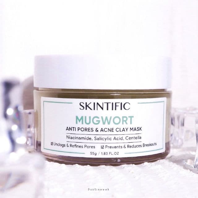 Skintific Mugwort Anti Pores & Acne Clay Mask review photo by Destinawah
