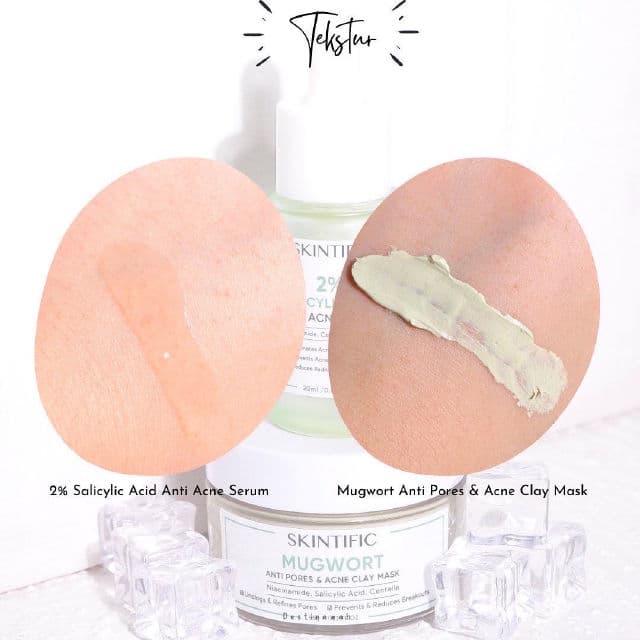 Skintific Mugwort Anti Pores & Acne Clay Mask review photo by Destinawah