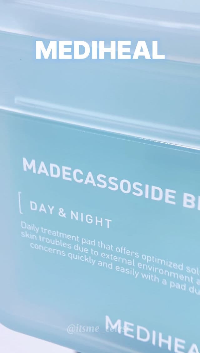 MEDIHEAL Madecassoside Blemish Pad review photo by itsmecelest