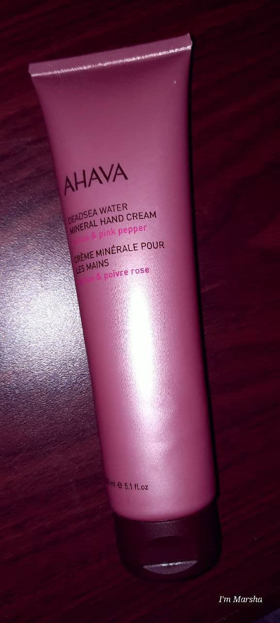 Ahava Mineral Hand Cream - Cactus & Pink Pepper review photo by Codermary 