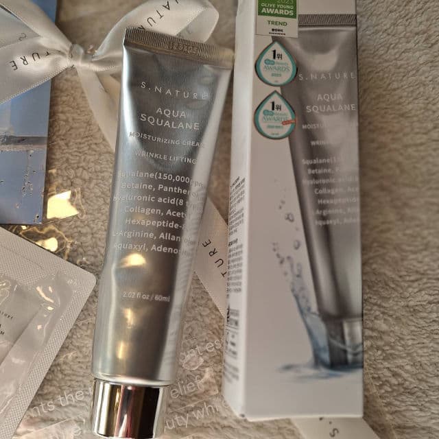 S.NATURE Aqua Squalane Moisturizing Cream review photo by Codermary 