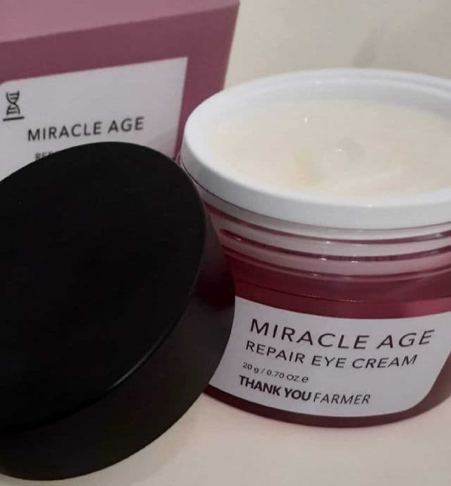 THANK YOU FARMER Miracle Age Repair Eye Cream review photo by Codermary 