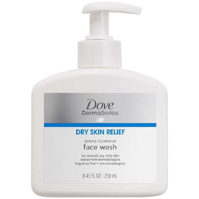 Dove DermaSeries Dry Skin Relief Milky Face Wash review photo by gemstones