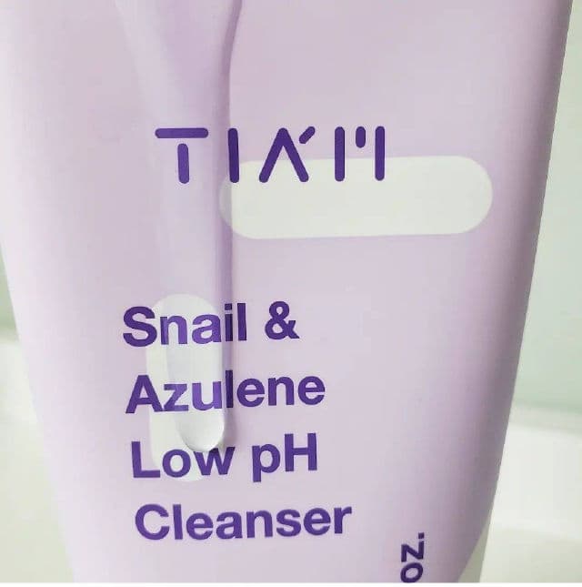 Snail & Azulene Low pH Cleanser product review
