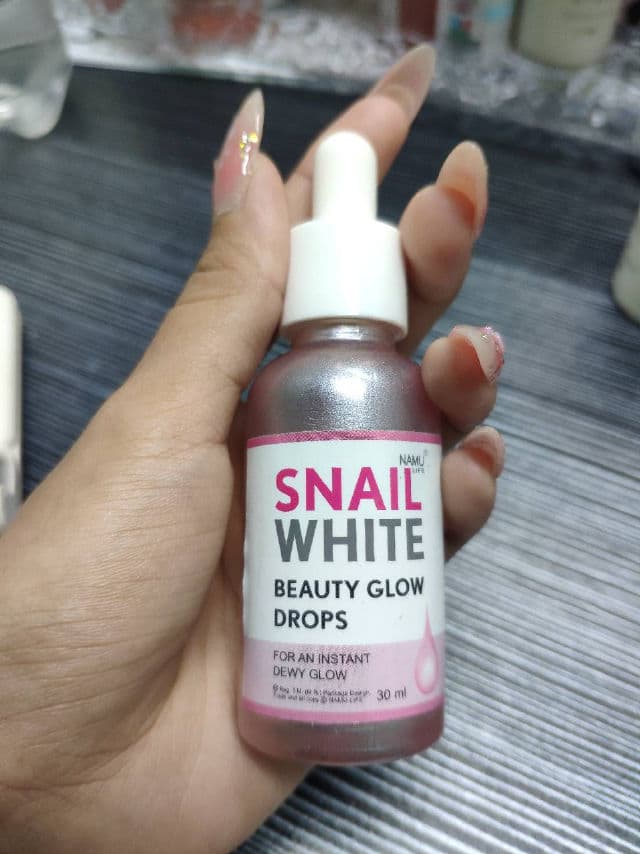Snail White Beauty Glow Drops review photo by Eskiq