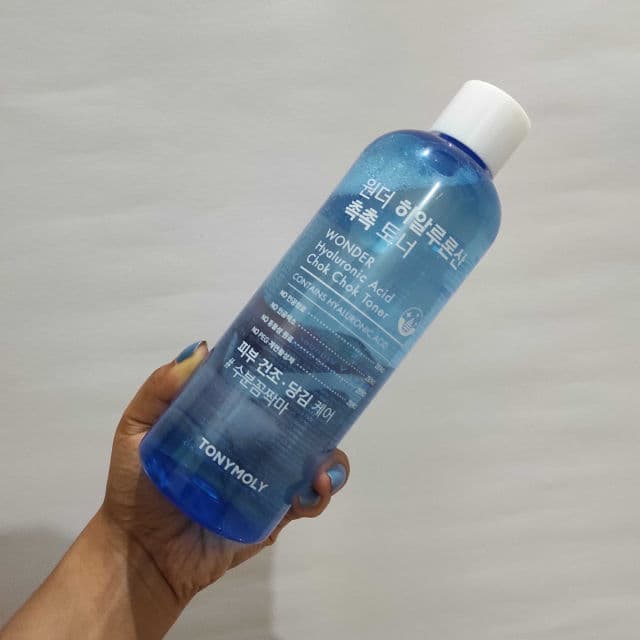 TONYMOLY Wonder Hyaluronic Acid Chok Chok Toner review photo by curlycurves