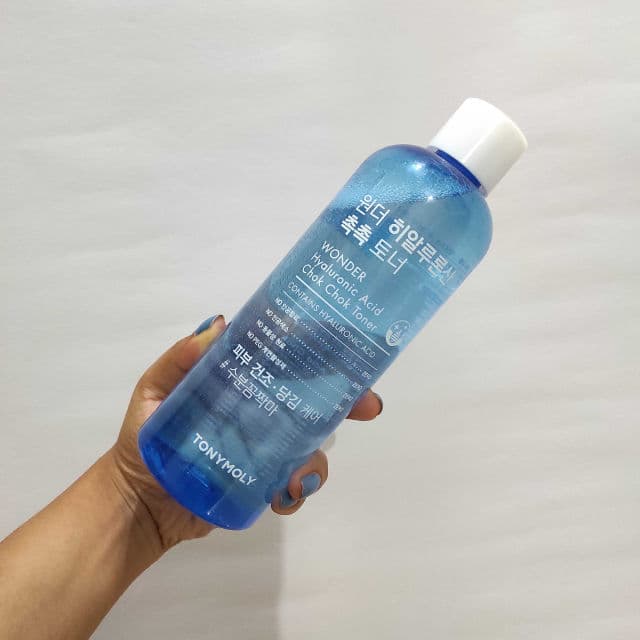 TONYMOLY Wonder Hyaluronic Acid Chok Chok Toner review photo by curlycurves